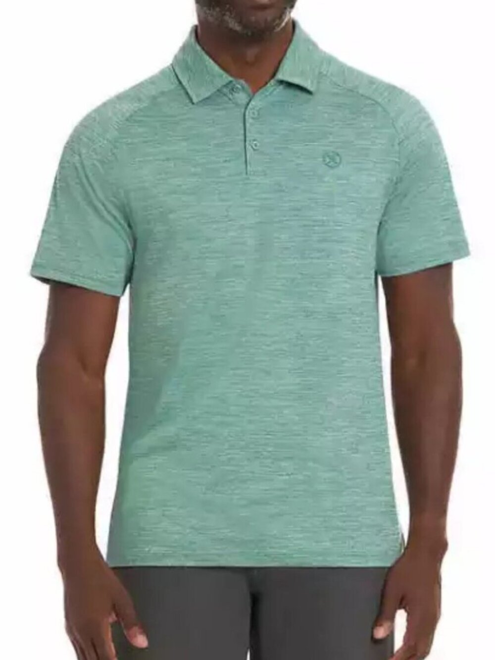 Hurley Bundle Men's Ultra Soft Performance Polo Shirt (2) - Green, Black - L